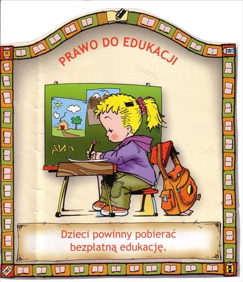 Prawa i obowiązki dziecka dziecka - Prawo do edukacji.JPG