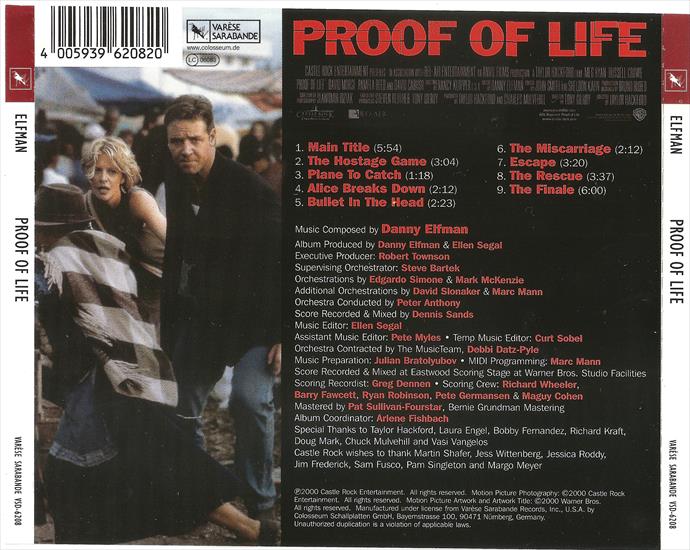 2000 - Proof Of Life OST Danny Elfman - B.jpg
