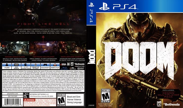  Covers PS4 - Doom PS4 - Cover.jpg