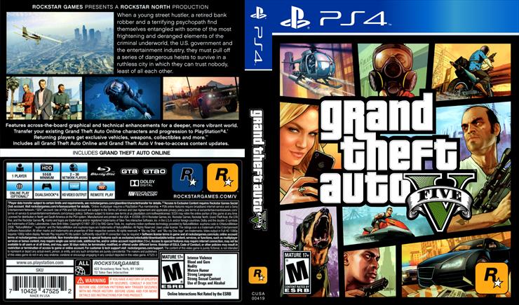  Covers PS4 - Grand Theft Auto 5 PS4 - Cover.jpg