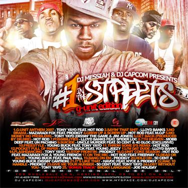 DJ Messiah  DJ Capcom - 1 In The Streetz G-Unit Edition 2007 - cover.jpg
