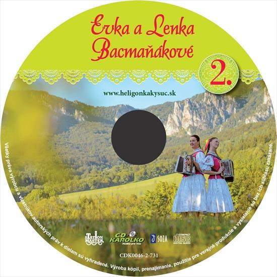 Evka a Lenka Bacmakov 2 2016 - Evka a Lenka Bacmakov 2 2016 - CD.jpg